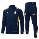 Jacket Tracksuit Real Madrid 2025-2026 Blue Yellow