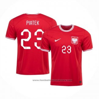 Poland Player Piatek Away Shirt 2022