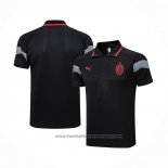 Polo AC Milan 2023-2024 Black