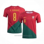 Portugal Player B.fernandes Home Shirt 2022