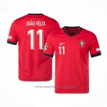 Portugal Player Joao Felix Home Shirt 2024