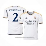 Real Madrid Player Carvajal Home Shirt 2023-2024