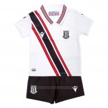 Stoke City Away Shirt Kids 2022-2023 White
