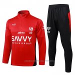 Sweatshirt Tracksuit Al Hilal Kids 2025-2026 Red