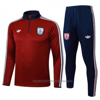 Sweatshirt Tracksuit Arsenal Kids 2025-2026 Red