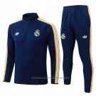 Sweatshirt Tracksuit Real Madrid Kids 2026-2027 Blue