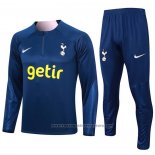 Sweatshirt Tracksuit Tottenham Hotspur Kids 2023-2024 Blue
