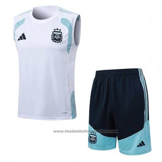 Tracksuit Argentina Without Sleeves 2025-2026 White