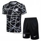 Tracksuit Chelsea Short Sleeve 2025-2026 Black - Shorts