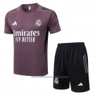 Tracksuit Real Madrid Short Sleeve 2025-2026 Purple - Shorts