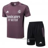 Tracksuit Real Madrid Short Sleeve 2025-2026 Purple - Shorts