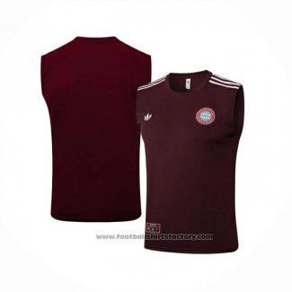 Training Shirt Bayern Munich Without Sleeves 2025-2026 Red