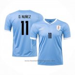 Uruguay Player D.nunez Home Shirt 2022