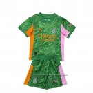 AC Milan Goalkeeper Shirt Kids 2025-2026 Green