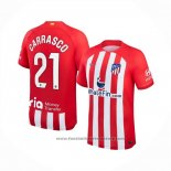 Atletico Madrid Player Carrasco Home Shirt 2023-2024