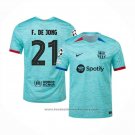 Barcelona Player F.de Jong Third Shirt 2023-2024
