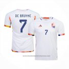 Belgium Player de Bruyne Away Shirt 2022