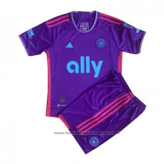 Charlotte FC Away Shirt Kids 2023-2024