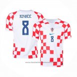 Croatia Player Kovacic Home Shirt 2022