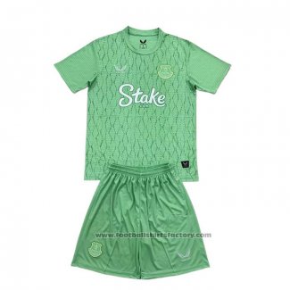 Everton Home Goalkeeper Shirt Kids 2025-2026