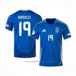 Italy Player Bonucci Home Shirt 2024-2025