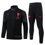 Jacket Tracksuit AC Milan Kids 2025-2026 Black