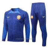 Jacket Tracksuit Holland Kids 2022-2023 Blue