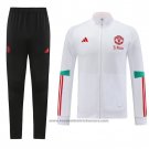 Jacket Tracksuit Manchester United 2023-2024 White