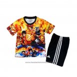 Japan Dragon Shirt Ball Kids 2025 Yellow