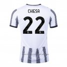 Juventus Player Chiesa Home Shirt 2022-2023