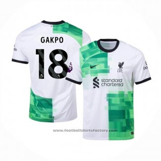 Liverpool Player Gakpo Away Shirt 2023-2024