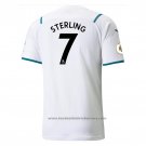 Manchester City Player Sterling Away Shirt 2021-2022