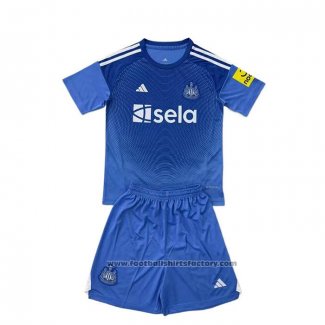 Newcastle United Goalkeeper Shirt Kids 2025-2026 Blue