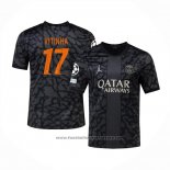 Paris Saint-Germain Player Vitinha Third Shirt 2023-2024