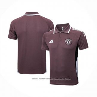 Polo Manchester United 2025-2026 Brown