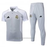 Polo Set del Real Madrid 2025-2026 Grey