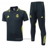 Polo Set del Real Madrid 2025-2026 Grey Dark