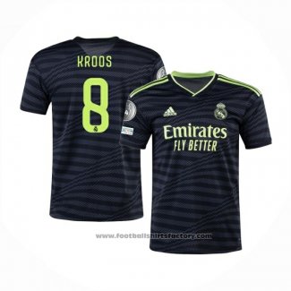 Real Madrid Player Kroos Third Shirt 2022-2023