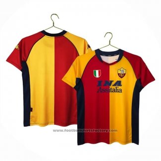 Roma Home Shirt Retro 00-01