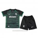 Sporting Special Shirt Kids 2025-2026 Green Black