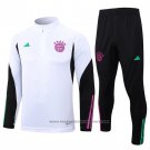 Sweatshirt Tracksuit Bayern Munich Kids 2023-2024 White