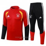 Sweatshirt Tracksuit Germany Kids 2025-2026 Red