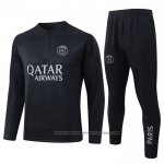 Sweatshirt Tracksuit Paris Saint-Germain Kids 2025-2026 Black