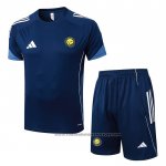 Tracksuit Al Nassr Short Sleeve 2025-2026 Blue - Shorts