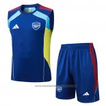 Tracksuit Arsenal Without Sleeves 2025-2026 Blue