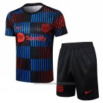 Tracksuit Barcelona Short Sleeve 2024 Blue - Shorts