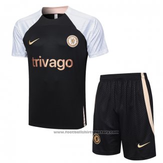 Tracksuit Chelsea Short Sleeve 2023-2024 Black - Shorts