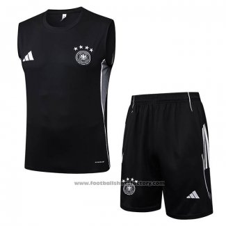 Tracksuit Germany Without Sleeves 2025-2026 Black