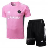 Tracksuit Inter Miami Short Sleeve 2025-2026 Pink - Shorts