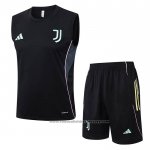 Tracksuit Juventus Without Sleeves 2025-2026 Black